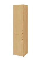 NN 5 - 42D skříň vysoká, 2-dveřová, levá, 1800x400x400, javor horský